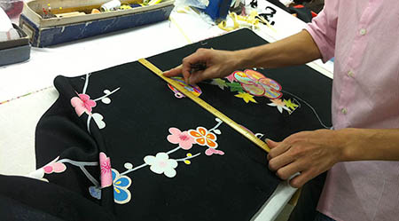 ベトナム高級手縫い仕立て着物の33年 KIMONO E JAPAN