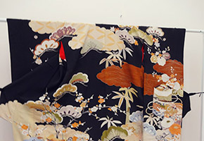 ベトナム高級手縫い仕立て着物の33年 KIMONO E JAPAN