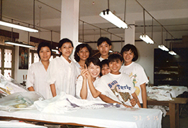 1992年 第1期生の指導